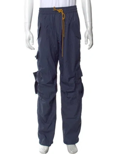 Pre-owned Rhude Cargo Pants In Blue