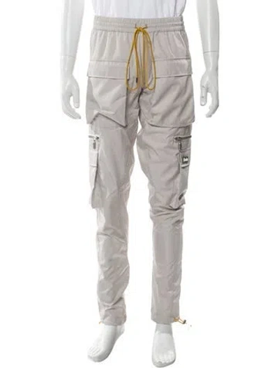 Pre-owned Rhude Cargo Pants In Gray