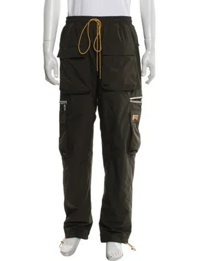 Pre-owned Rhude Cargo Pants In Green