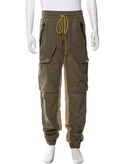 Pre-owned Rhude Cargo Pants In Green