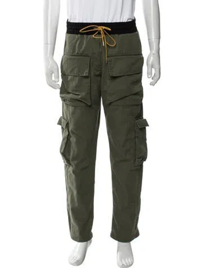 Pre-owned Rhude Cargo Pants In Green