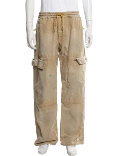 Pre-owned Rhude Cargo Pants In Neutral