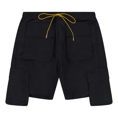 Pre-owned Rhude Cargo Shorts 'black' | Men's Size Xl