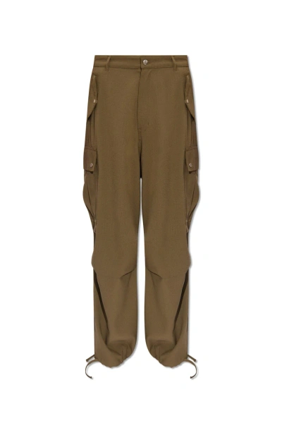 Rhude Cargo Trousers In Olive