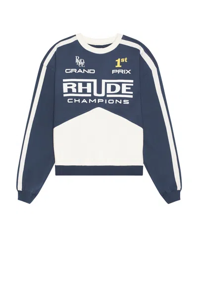 RHUDE CHAMPIONS CREWNECK