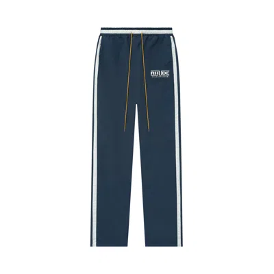 Pre-owned Rhude Champions Track Pant 'navy/off White' | Blue | Men's Size L