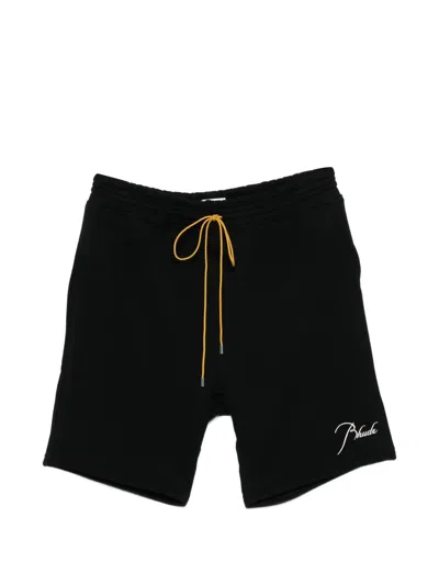 Rhude Classic Sweatshorts For Men In Black