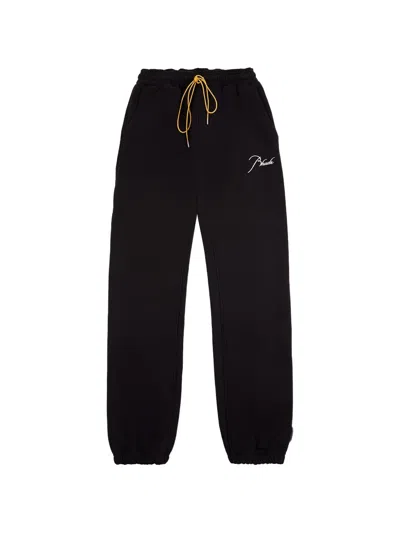 Rhude Classique Drawstring Track Pants In Black