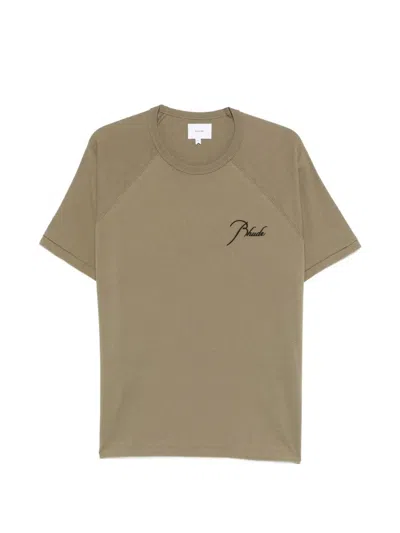 Rhude Classique Raglan Tee In Brown