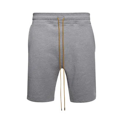 Pre-owned Rhude Classique Sweatshort 'heather Grey' | Men's Size Xl