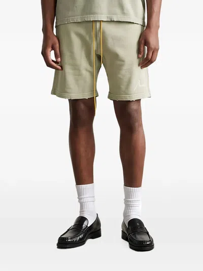 Rhude Classique Sweatshorts In Green