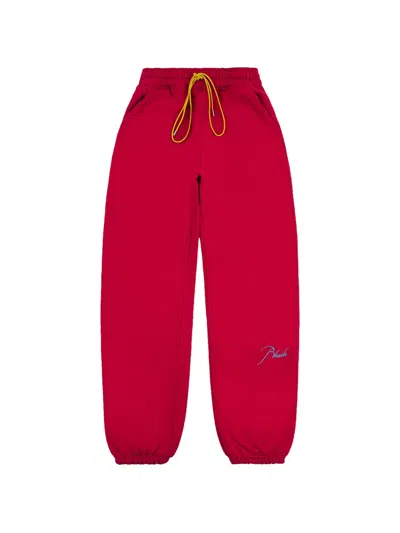 Rhude Classique Track Pants In Red