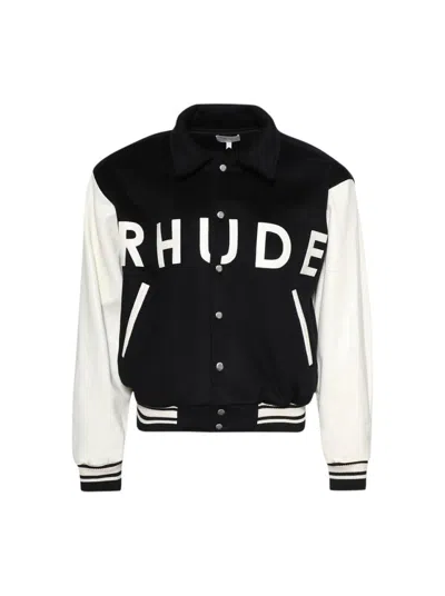 RHUDE RHUDE COLLEGIATE JACKET
