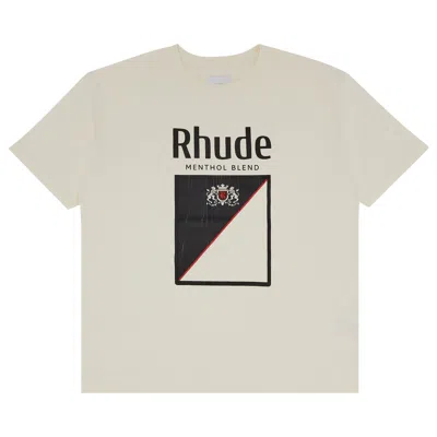 Pre-owned Rhude Collins Fumar Tee 'white' | Men's Size Xl