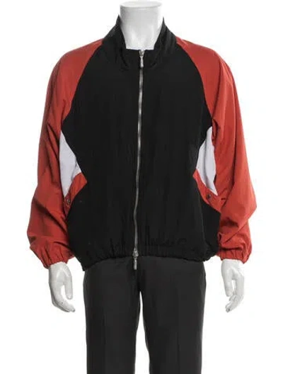 Pre-owned Rhude Colorblock Pattern Jacket In Black