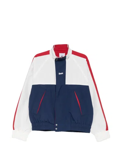 Rhude Color-block Snap Button Closure Casual Jacket In Multi