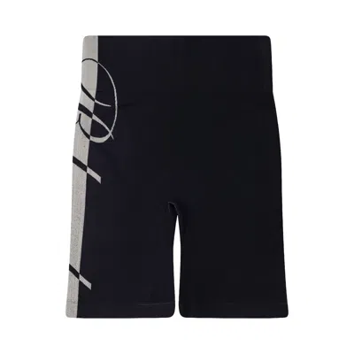 Pre-owned Rhude Core Techknit Biker Shorts 'black' | Women's Size L