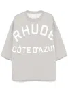 Rhude Round Neck Short Sleeve T-shirt