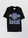 Rhude Cotswold Crest Graphic Print T-shirt In Black