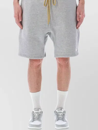 Rhude Cotton Drawstring Knee-length Shorts