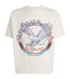 Rhude Cotton Notting Hill Graphic T-shirt In Gray