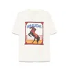 Rhude Graphic Frame Cotton T-shirt With Vintage Wash