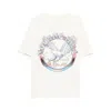 Rhude Cotton Notting Hill Graphic T-shirt In Gray