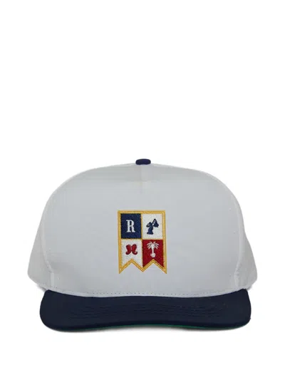 Rhude Baseballkappe Mit Wappen In Gray