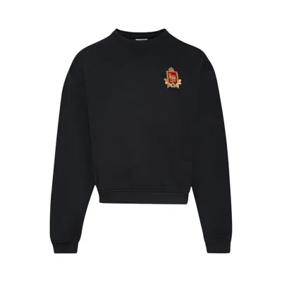 Pre-owned Rhude Crest Sweatshirt 'vintage Black' | Men's Size Xxl