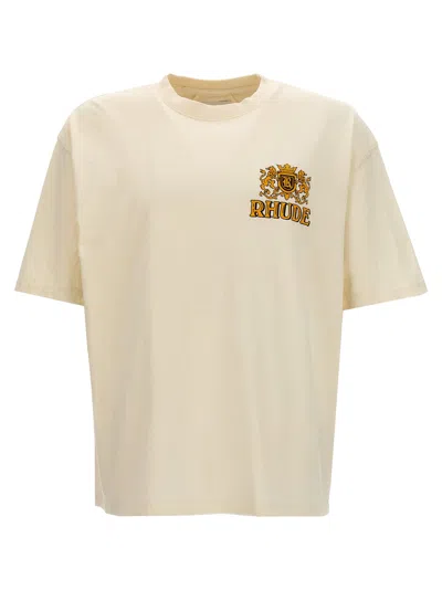 Rhude Cresta Cigar T-shirt In White