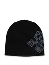 Rhude Black '' Cross Beanie In 黑色