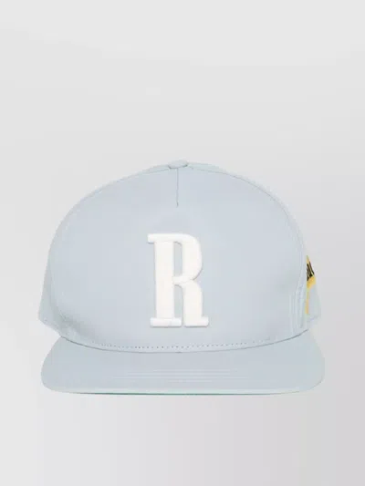 Rhude Logo-embroidered Cotton Cap In Blue