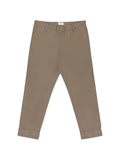 Rhude Cut-out Hems Straight-leg Trousers In Neutral