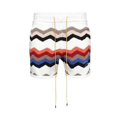 Pre-owned Rhude Cyril Knit Short 'multicolor' | Multi-color | Men's Size Xl