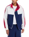 Rhude Color-block Snap Button Closure Casual Jacket In Multi