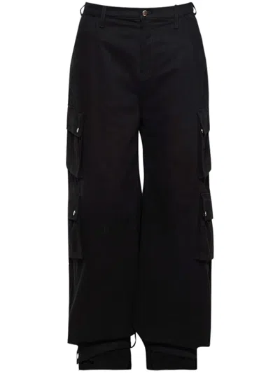 Rhude Desert Cargo Pants In Black