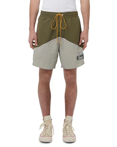 Rhude Desert Racing 6 Track Shorts In Multi