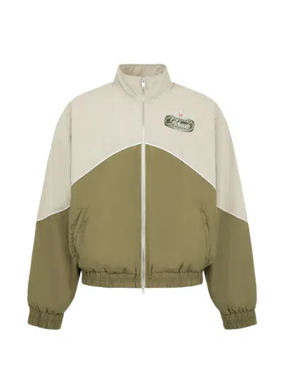 Rhude Desert Racing Logo-patch Jacket In Green