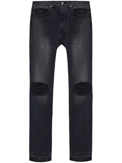 RHUDE DISTRESSED JEANS