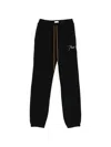 Rhude Drawstring Script Logo Trousers In Black