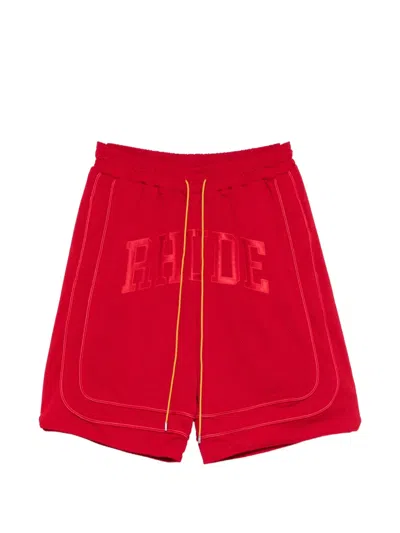 Rhude Drawstring Shorts In Brown
