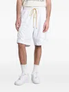 Rhude Drawstring Shorts In Gray