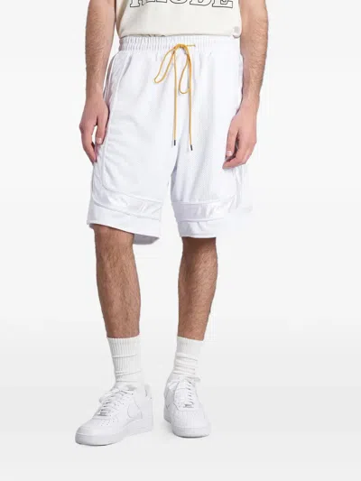 Rhude Drawstring Shorts In Gray