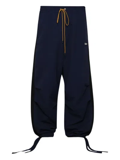 Rhude Drawstring Track Pants In Blue