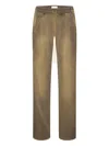 Rhude Drawstring Track Pants In Brown