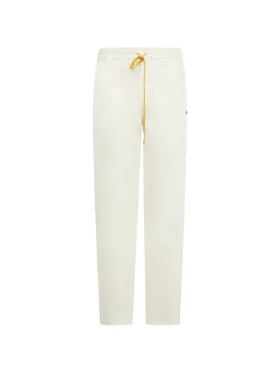 Rhude Drawstring Track Pants In White