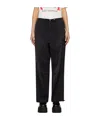 Rhude Ssense Exclusive Black Parachute Trousers In Black