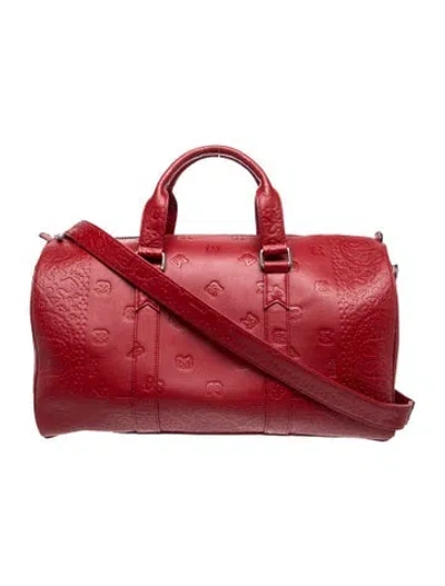 Pre-owned Rhude Duffle Bag In Red