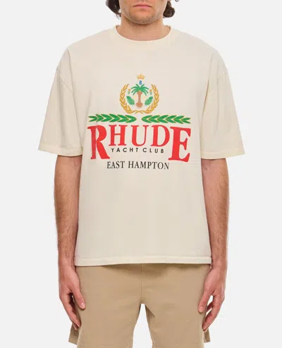 RHUDE EAST HAMPTON CREST TEE