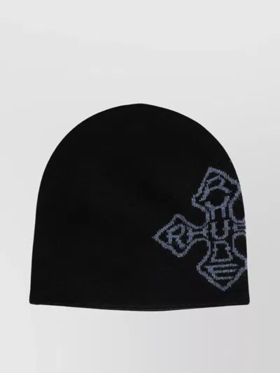 Rhude Embroidered Cross Soft Texture Beanie